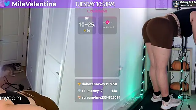 MilaValentina online show from 01/29/25, 03:54