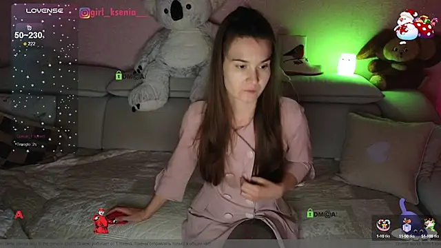 Girl Ksenia online show from 01/07/25, 07:59