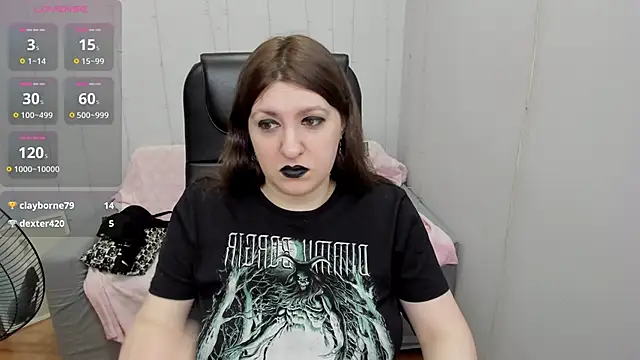 Black Black Rose online show from 02/08/25, 03:08