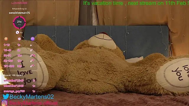 BeckyMartens online show from 01/25/25, 06:12