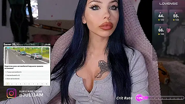 Snapshot of juli_jam chatting on 10/13/25, 08:09 juli jam online show from 10/13/25, 08:09