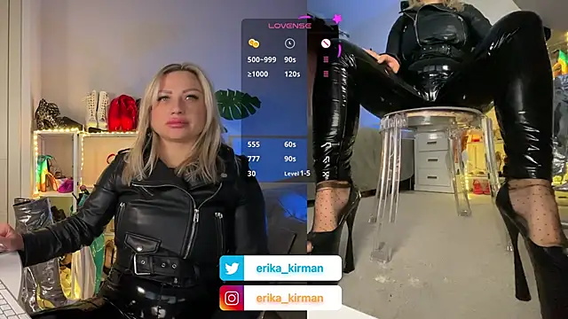 Snapshot of Erika_Kirman chatting on 01/26/25, 12:01 Erika Kirman online show from 01/26/25, 12:01