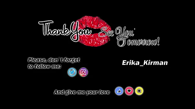 Snapshot of Erika_Kirman chatting on 02/13/25, 04:17 Erika Kirman online show from 02/13/25, 04:17