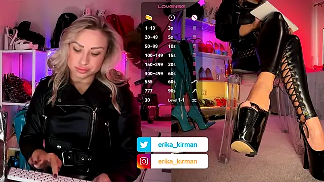 Snapshot of Erika_Kirman chatting on 11/07/25, 09:42 Erika Kirman online show from 11/07/25, 09:42