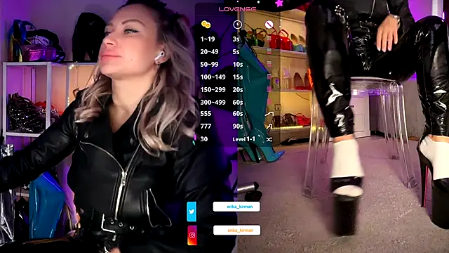 Snapshot of Erika_Kirman chatting on 12/14/25, 11:04 Erika Kirman online show from 12/14/25, 11:04