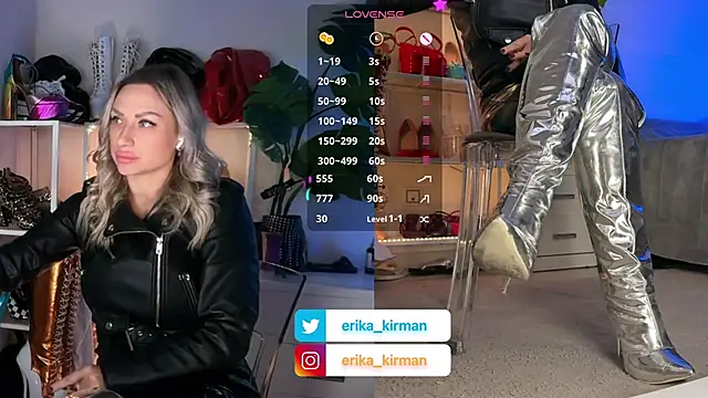 Snapshot of Erika_Kirman chatting on 01/19/26, 02:21 Erika Kirman online show from 01/19/26, 02:21