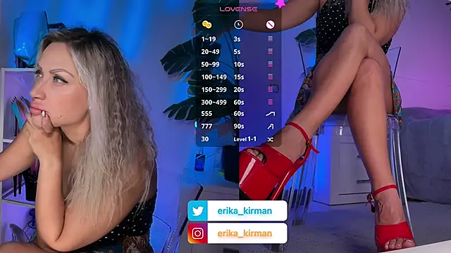Erika Kirman online show from 06/27/26, 01:17