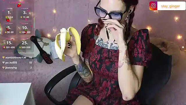 Ginger Stay online show from 02/04/25, 06:49