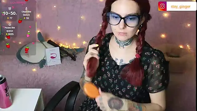 Ginger Stay online show from 02/18/25, 08:58