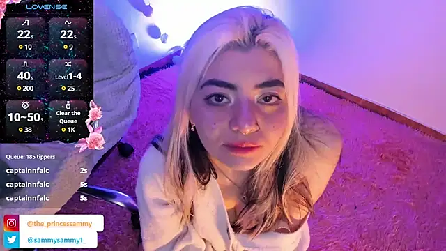 Snapshot of Sammysammy_ chatting on 12/29/24, 11:07 Sammysammy online show from 12/29/24, 11:07