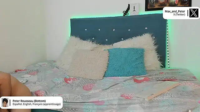 Snapshot of Max_and_Peter chatting on 01/18/25, 07:15 Max and Peter online show from 01/18/25, 07:15