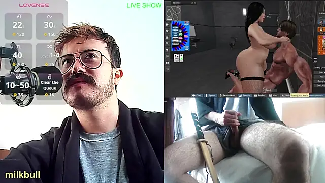 Snapshot of milkbull chatting on 05/31/26, 01:29 milkbull online show from 05/31/26, 01:29