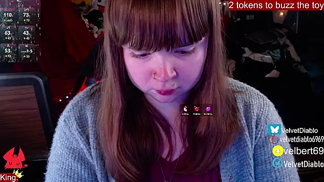 VelvetDiablo online show from 01/22/25, 01:42