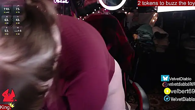 VelvetDiablo online show from 02/26/25, 01:00