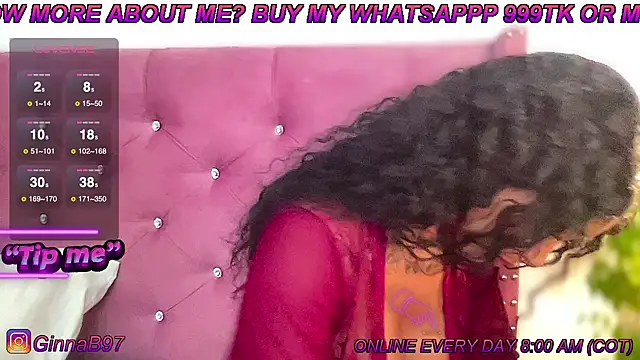 Snapshot of GinnaBolton chatting on 01/15/25, 12:58 GinnaBolton online show from 01/15/25, 12:58