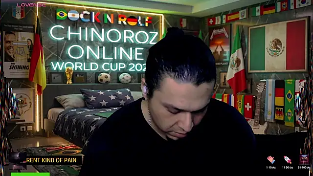 chino roz online show from 06/28/26, 01:11