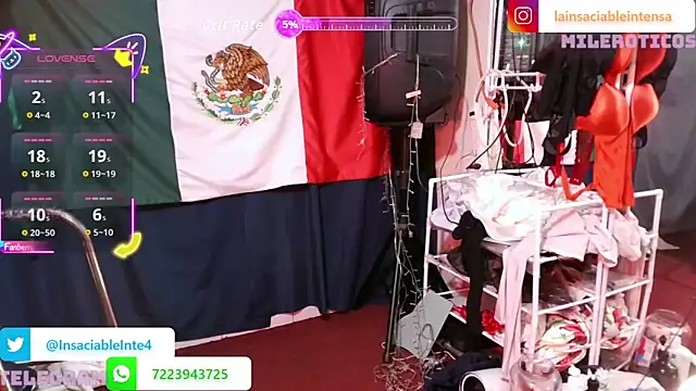 LaInsaciableIntensa online show from 02/14/26, 02:19