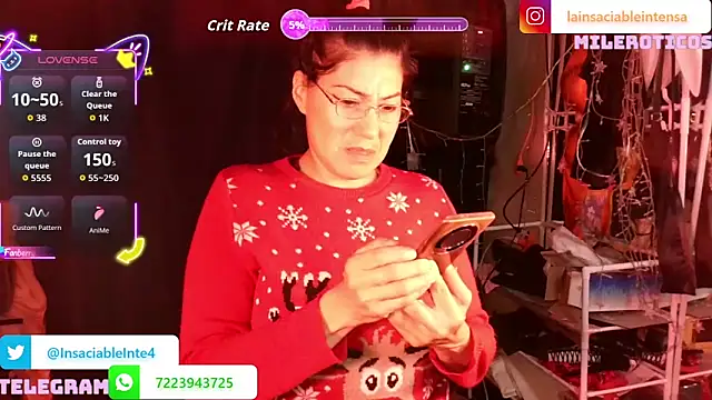 LaInsaciableIntensa online show from 05/06/26, 02:08