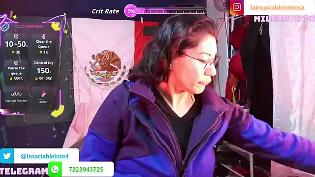 LaInsaciableIntensa online show from 05/23/26, 01:11