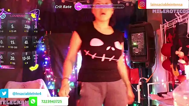 LaInsaciableIntensa online show from 06/18/26, 01:50