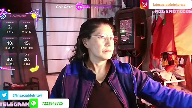 LaInsaciableIntensa online show from 06/22/26, 01:07