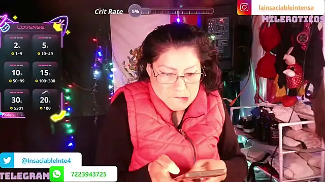 LaInsaciableIntensa online show from 06/22/26, 03:25