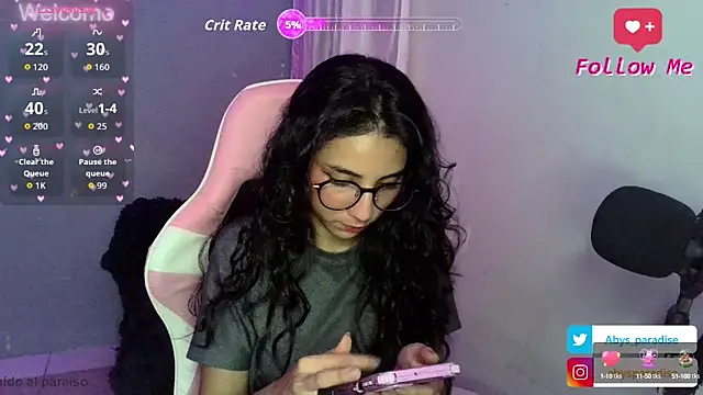 Abysparadise online show from 09/10/25, 04:01