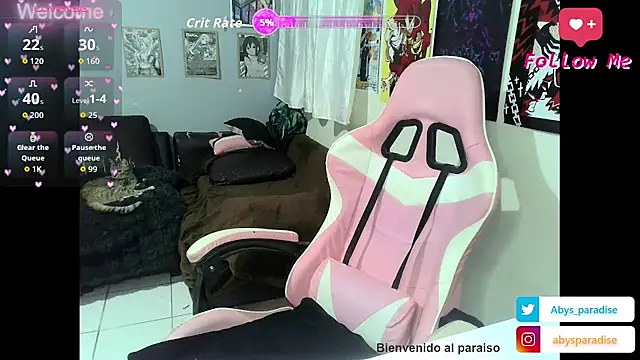 Abysparadise online show from 10/17/25, 04:15