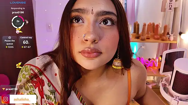 ashalisha online show from 12/16/25, 02:33