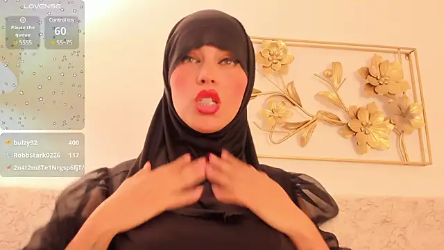 Snapshot of hanajameela chatting on 02/14/25, 03:05 hanajameela online show from 02/14/25, 03:05