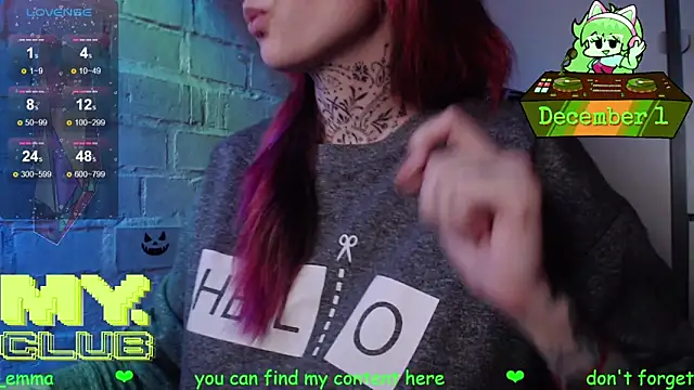 Witch Emma online show from 12/01/25, 09:31