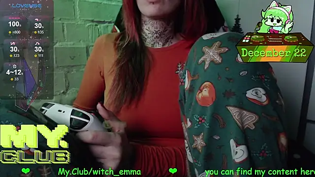 Witch Emma online show from 12/22/25, 08:39
