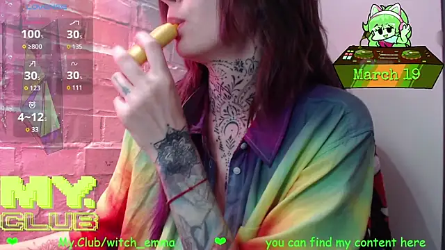 Witch Emma online show from 03/19/26, 08:51