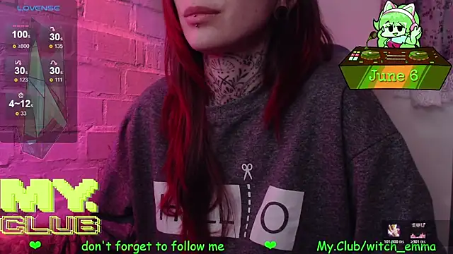 Snapshot of Witch_Emma chatting on 06/06/26, 05:56 Witch Emma online show from 06/06/26, 05:56