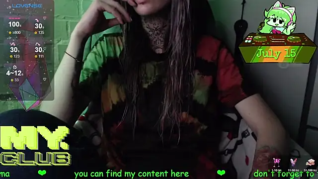 Snapshot of Witch_Emma chatting on 07/15/26, 05:07 Witch Emma online show from 07/15/26, 05:07