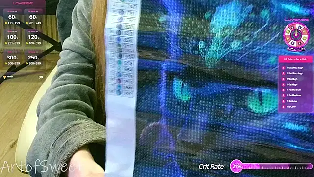 ArtofSweet online show from 01/08/25, 08:29