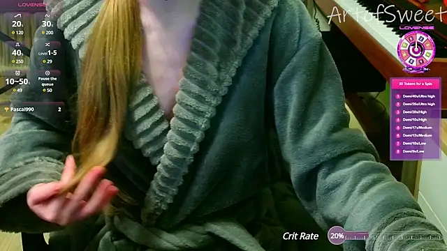 Snapshot of ArtofSweet chatting on 03/12/25, 05:28 ArtofSweet online show from 03/12/25, 05:28