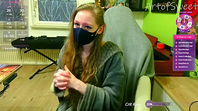 Snapshot of ArtofSweet chatting on 03/15/25, 05:26 ArtofSweet online show from 03/15/25, 05:26