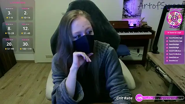 Snapshot of ArtofSweet chatting on 09/09/25, 06:18 ArtofSweet online show from 09/09/25, 06:18