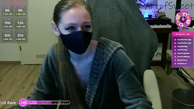 Snapshot of ArtofSweet chatting on 09/18/25, 07:16 ArtofSweet online show from 09/18/25, 07:16