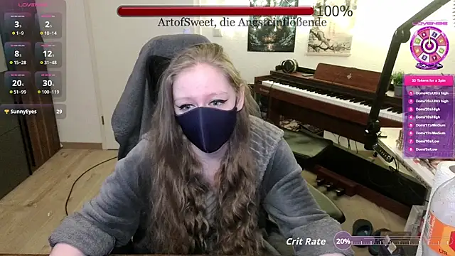 ArtofSweet online show from 05/10/26, 07:19