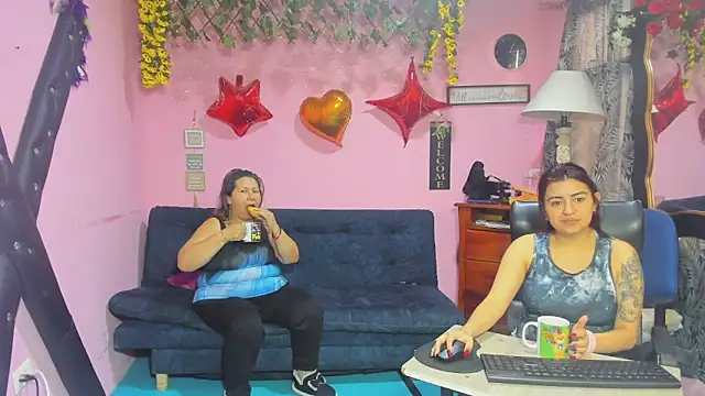 Snapshot of lesbiancuple chatting on 03/23/26, 12:42 lesbiancuple online show from 03/23/26, 12:42