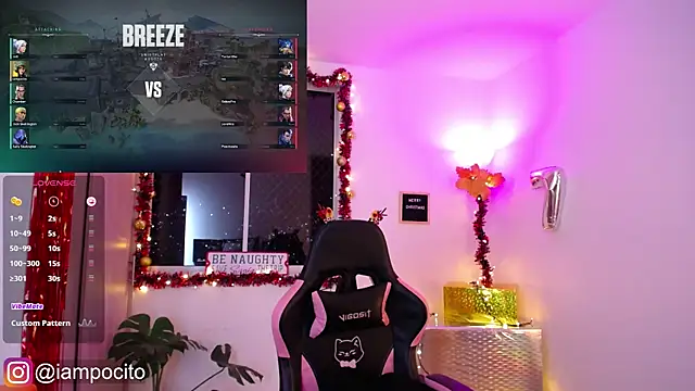 Snapshot of pocitox chatting on 12/23/24, 04:12 pocitox online show from 12/23/24, 04:12