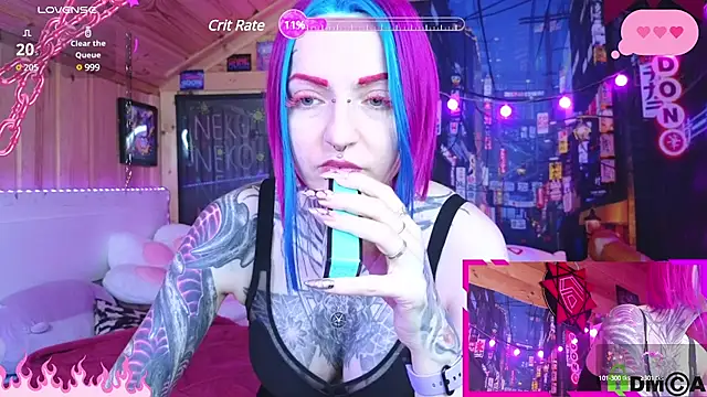 NekoCyber online show from 12/29/24, 04:16