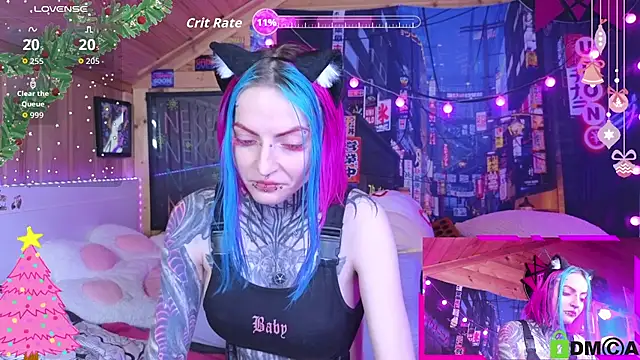 Snapshot of NekoCyber chatting on 01/17/26, 04:50 NekoCyber online show from 01/17/26, 04:50