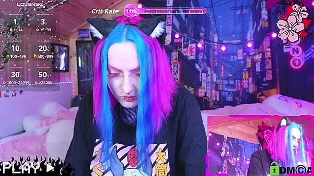 Snapshot of NekoCyber chatting on 03/28/26, 04:56 NekoCyber online show from 03/28/26, 04:56
