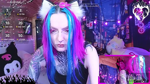Snapshot of NekoCyber chatting on 05/10/26, 05:12 NekoCyber online show from 05/10/26, 05:12