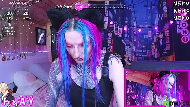 NekoCyber online show from 05/24/26, 05:45