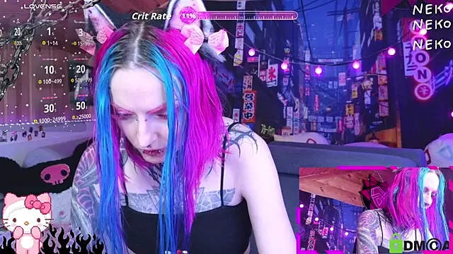 NekoCyber online show from 06/14/26, 05:20