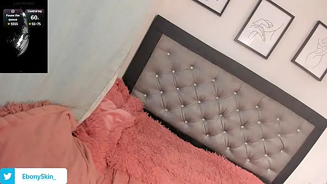 Snapshot of EbonySkin chatting on 02/12/25, 09:11 EbonySkin online show from 02/12/25, 09:11